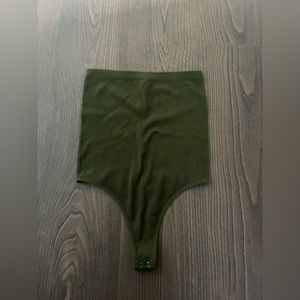 Women’s Army Green Bodysuit from Forever 21 Size XS/S